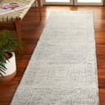 thumbnail image 1 of SAFAVIEH Abstract Augustine Geometric Wool Runner Rug, Ivory/Gray, 2'3" x 10', 1 of 10