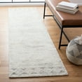 thumbnail image 1 of SAFAVIEH Abstract Augustine Geometric Wool Runner Rug, Ivory/Gray, 2'3" x 6', 1 of 10
