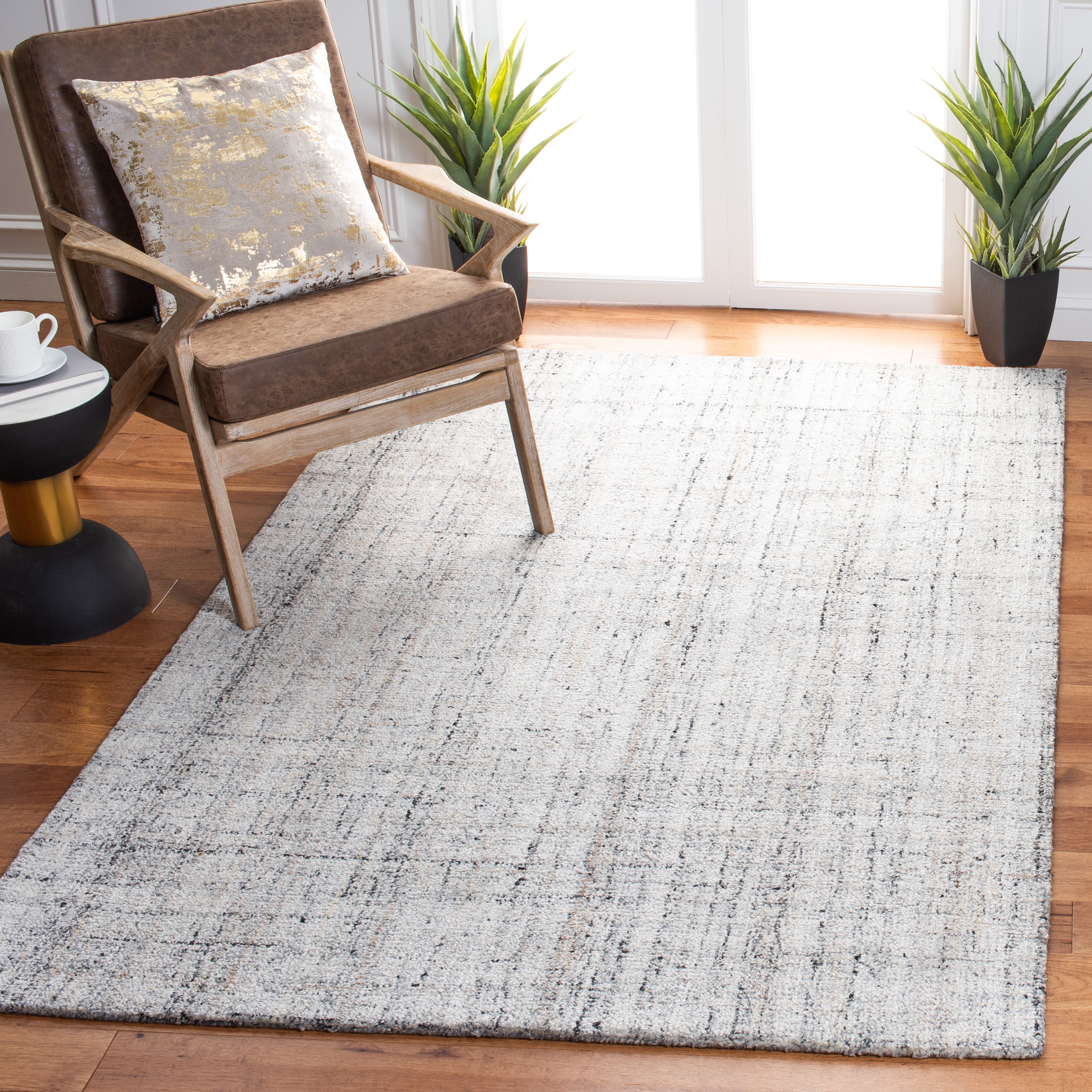 Safavieh Abstract Bailey Striped Area Rug, Camel/Black, 3' x 5'