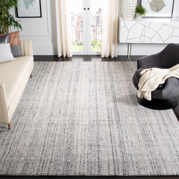 Safavieh Abstract Bailey Striped Area Rug, Camel/Black, 9' x 12'