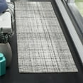 thumbnail image 1 of Safavieh Abstract Bailey Striped Runner Rug, Gray/Black, 2' x 12', 1 of 10