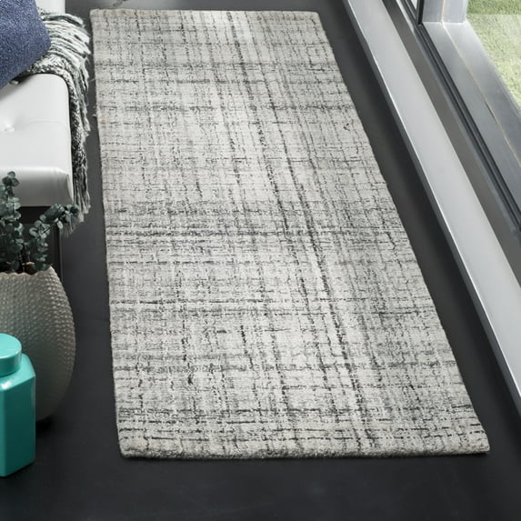 Safavieh Abstract Bailey Striped Runner Rug, Gray/Black, 2' x 12'