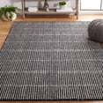 thumbnail image 1 of SAFAVIEH Abstract Becky Trellis Area Rug, Black/Ivory, 4' x 4' Square, 1 of 11
