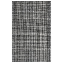 SAFAVIEH Abstract Becky Trellis Area Rug, Black/Ivory, 5' x 8'