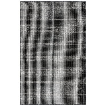 SAFAVIEH Abstract Becky Trellis Area Rug, Black/Ivory, 5' x 8'