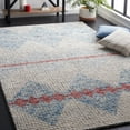 thumbnail image 1 of SAFAVIEH Abstract Bosworth Southwestern Area Rug, Ivory/Blue, 6' x 9', 1 of 11