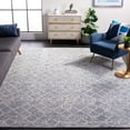 thumbnail image 1 of SAFAVIEH Abstract Brock Geometric Area Rug, Blue/Ivory, 8' x 8' Square, 1 of 9