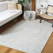 SAFAVIEH Abstract Brock Geometric Area Rug, Gray/Ivory, 2' x 3'