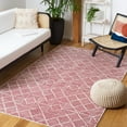 thumbnail image 1 of SAFAVIEH Abstract Brock Geometric Area Rug, Red/Ivory, 3' x 5', 1 of 11