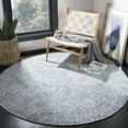thumbnail image 1 of SAFAVIEH Abstract Brock Geometric Area Rug, Blue/Ivory, 4' x 4' Round, 1 of 8