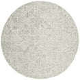 thumbnail image 1 of SAFAVIEH Abstract Brock Geometric Wool Area Rug, Light Green, 6' x 6' Round, 1 of 9