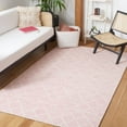 thumbnail image 1 of SAFAVIEH Abstract Brock Geometric Area Rug, Pink/Ivory, 3' x 5', 1 of 12
