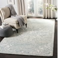 thumbnail image 1 of SAFAVIEH Abstract Bryanne Floral Wool Area Rug, Light Blue, 4' x 6', 1 of 10