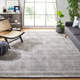 thumbnail image 1 of SAFAVIEH Abstract Caelestinus Ogee Wool Area Rug, Ivory/Charcoal, 8' x 8' Square, 1 of 11