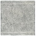thumbnail image 1 of SAFAVIEH Abstract Caelestinus Ogee Wool Area Rug, Ivory/Charcoal, 10' x 10' Square, 1 of 6