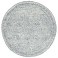 thumbnail image 1 of SAFAVIEH Abstract Caelestinus Ogee Wool Area Rug, Ivory/Navy, 6' x 6' Round, 1 of 5