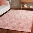 thumbnail image 1 of SAFAVIEH Abstract Caelestinus Ogee Wool Area Rug, Ivory/Red, 6' x 9', 1 of 11