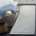 thumbnail image 1 of SAFAVIEH Abstract Caelestinus Ogee Wool Runner Rug, Ivory/Blue, 2'3" x 8', 1 of 13