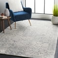 thumbnail image 1 of SAFAVIEH Abstract Cainneach Striped Wool Area Rug, Gray/Ivory, 4' x 6', 1 of 11