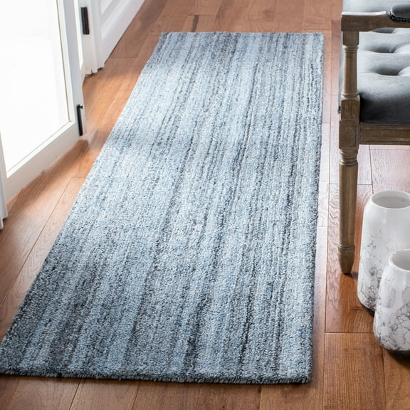 SAFAVIEH Abstract Candelario Solid Runner Rug, Gray, 2'3" x 8'