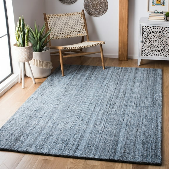 SAFAVIEH Abstract Candelario Solid Area Rug, Gray, 4' x 6'