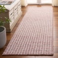 thumbnail image 1 of SAFAVIEH Abstract Careen Geometric Runner Rug, Ivory/Blush, 2'3" x 8', 1 of 10