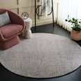 thumbnail image 1 of SAFAVIEH Abstract Carina Solid Area Rug, Gray/Ivory, 6' x 6' Round, 1 of 10