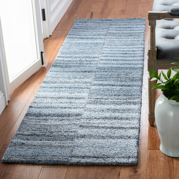 SAFAVIEH Abstract Catriona Abstract Runner Rug, Gray/Charcoal, 2'3" x 8'