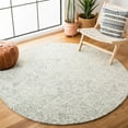 thumbnail image 1 of SAFAVIEH Abstract Brock Geometric Area Rug, Green/Ivory, 10' x 10' Round, 1 of 8