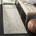thumbnail image 1 of SAFAVIEH Abstract Constantine Damask Wool Runner Rug, Gray/Ivory, 2'3" x 6', 1 of 8