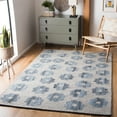thumbnail image 1 of SAFAVIEH Abstract Coriander Floral Area Rug, Gray/Blue, 4' x 6', 1 of 10