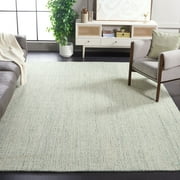 SAFAVIEH Abstract Corine Striped Area Rug, Green/Ivory, 8' x 8' Square