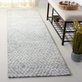 thumbnail image 1 of SAFAVIEH Abstract Dania Diamond Runner Rug, Gray/Ivory, 2'3" x 8', 1 of 10
