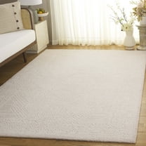 SAFAVIEH Abstract Dawa Diamond Area Rug, Beige, 5' x 8'