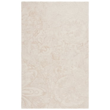SAFAVIEH Abstract Delaney Floral Area Rug, Beige/Ivory, 6' x 9'