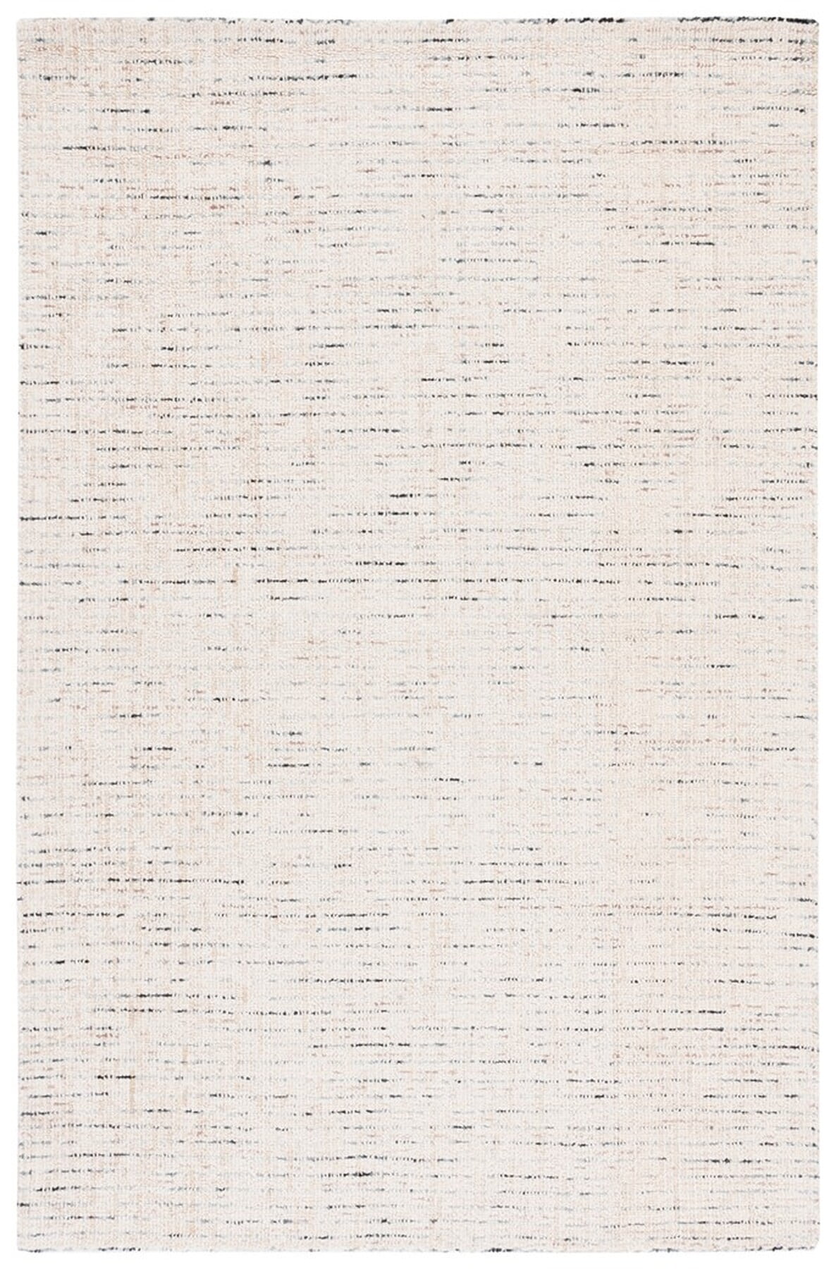 SAFAVIEH Abstract Delia Geometric Wool Area Rug, Ivory/Blue, 8' x 10'
