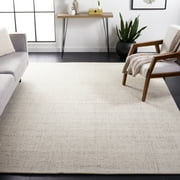Safavieh Abstract Delia Distressed Wool Area Rug, Ivory/Light Gray, 8' x 10'