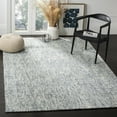 thumbnail image 1 of Safavieh Abstract Delia Distressed Wool Area Rug, Blue/Charcoal, 5' x 8', 1 of 11