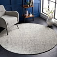 thumbnail image 1 of Safavieh Abstract Delia Distressed Wool Area Rug, Gray/Ivory, 6' x 6' Round, 1 of 12