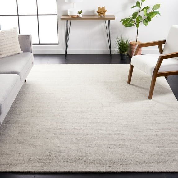 Safavieh Abstract Delia Distressed Wool Area Rug, Ivory/Beige, 8' x 10'