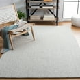 thumbnail image 1 of Safavieh Abstract Delia Distressed Wool Area Rug, Light Gray/Ivory, 3' x 5', 1 of 13