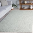 thumbnail image 1 of Safavieh Abstract Delia Distressed Wool Area Rug, Sage/Ivory, 4' x 6', 1 of 11