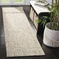 thumbnail image 1 of Safavieh Abstract Delia Distressed Wool Runner Rug, Gold/Blue, 2'3" x 14', 1 of 8