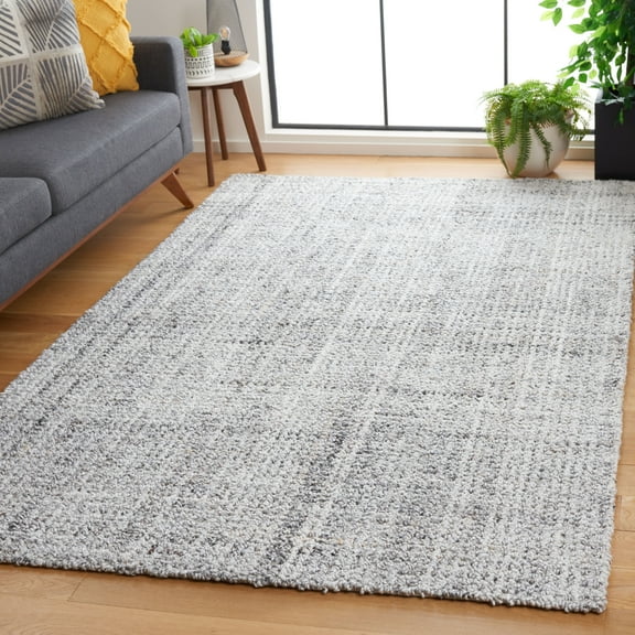 SAFAVIEH Abstract Deloris Trellis Area Rug, Light Gray, 5' x 8'