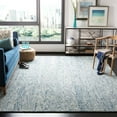 thumbnail image 1 of SAFAVIEH Abstract Devyn Geometric Wool Area Rug, Ivory/Navy, 8' x 10', 1 of 11