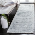 thumbnail image 1 of SAFAVIEH Abstract Emelly Floral Runner Rug, Ivory/Black, 2'3" x 8', 1 of 10