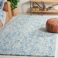 thumbnail image 1 of SAFAVIEH Abstract Ethelyn Solid Area Rug, Blue/Ivory, 8' x 10', 1 of 10