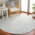 thumbnail image 1 of SAFAVIEH Abstract Ethelyn Solid Area Rug, Light Blue/Ivory, 3' x 3' Round, 1 of 10