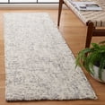 thumbnail image 1 of SAFAVIEH Abstract Ethelyn Solid Runner Rug, Gray/Ivory, 2'3" x 8', 1 of 10