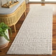 thumbnail image 1 of SAFAVIEH Abstract Femie Sunburst Runner Rug, Beige/Ivory, 2'3" x 8', 1 of 10